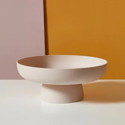 Mira Modern Fruit Bowl - Durable Plastic, Stylish Kitchen Accessory