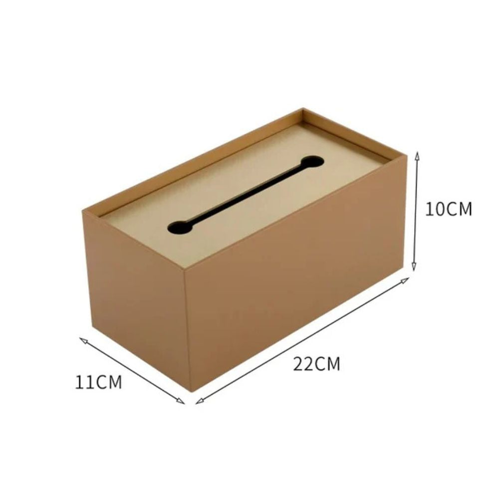 Mira Tissue Box Holder - High-Quality Iron, Minimalist Design
