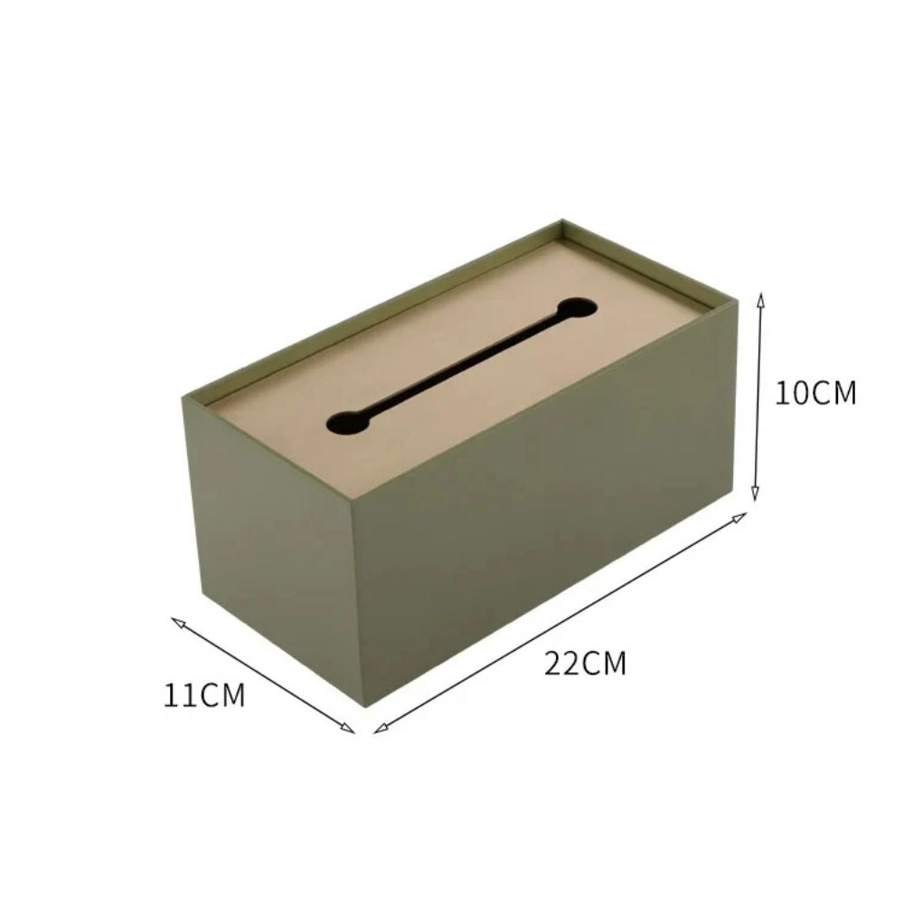 Mira Tissue Box Holder - High-Quality Iron, Minimalist Design