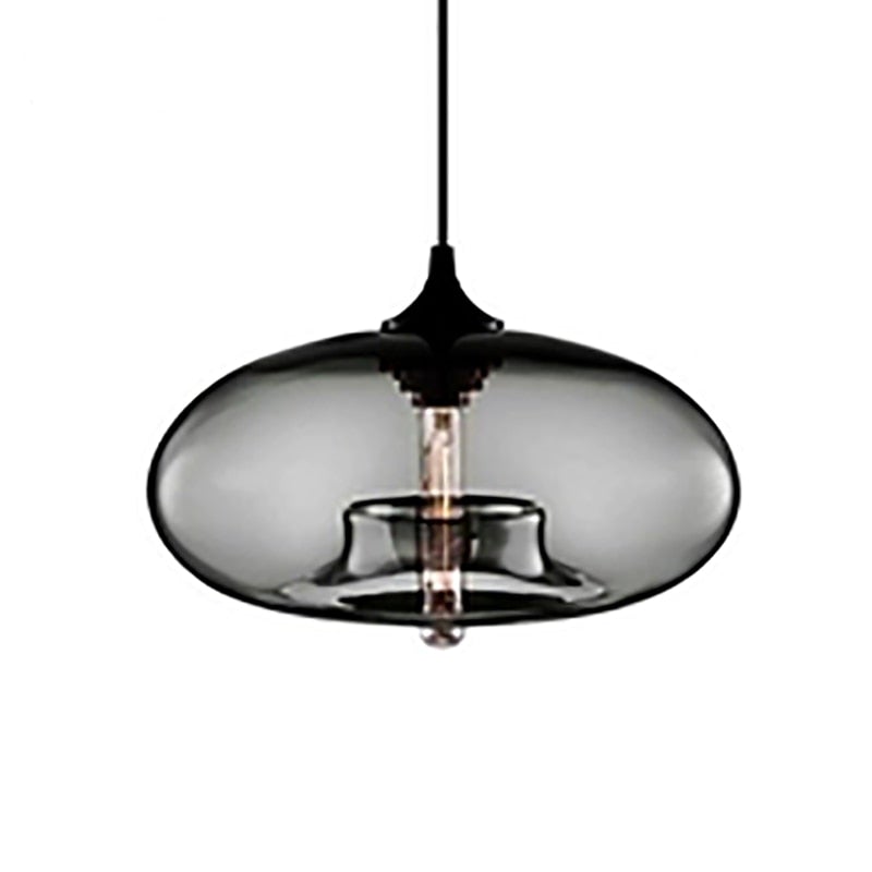 Glass Pendant Light Nordic Modern Hanging Fixture Adjustable Cord Bedroom Dining Living Room E27 LED 110-240V Interior Lighting Decor Vase