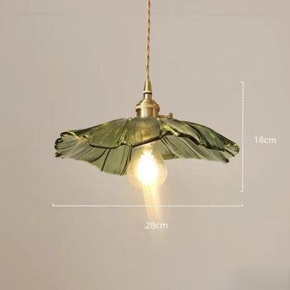 Flower Glass Pendant Light Fixture Ceiling Hanging Lamp Dining Room Bedroom Modern Floral Shade Home Decor Lighting for Kitchen Living