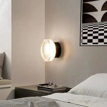 Dimmable LED Wall Sconce Aluminum 12 Inch Warm White Light for Bedroom Hallway Living Room Modern Indoor Fixture