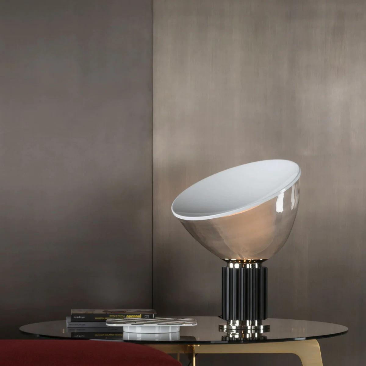 Adjustable Desk Lamp with Glass Shade for Bedroom Office Reading Room Ambient Light Fixture Contemporary Aluminum Design US Voltage 110-120V