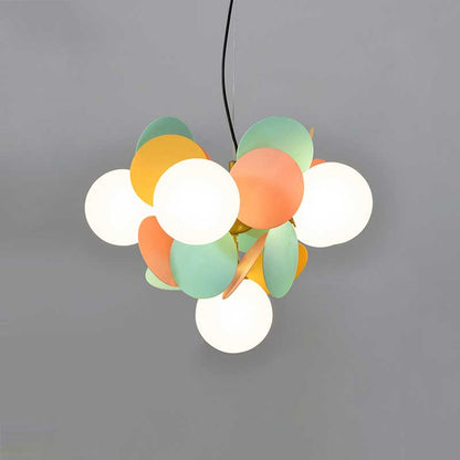 Artistic LED Chandelier | Colorful Branch Design with Energy-Efficient Lighting | Modern Ceiling Fixture for Elegant Interiors