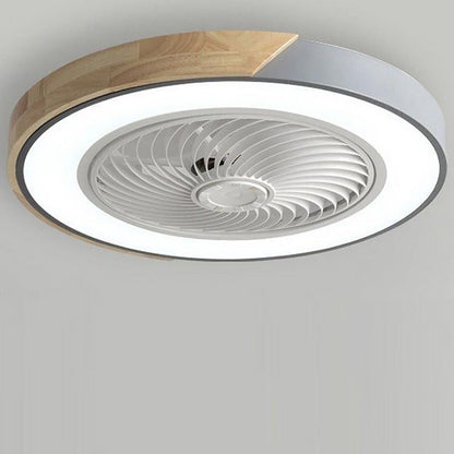 Modern Ceiling Fan with Lights | Bladeless Design & Remote Control for Stylish Comfort