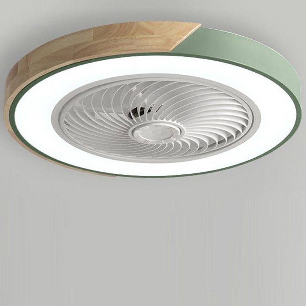 Modern Ceiling Fan with Lights | Bladeless Design & Remote Control for Stylish Comfort