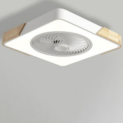 Modern Ceiling Fan with Lights | Bladeless Design & Remote Control for Stylish Comfort
