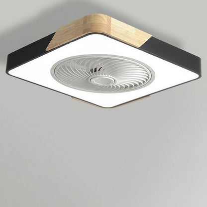Modern Ceiling Fan with Lights | Bladeless Design & Remote Control for Stylish Comfort