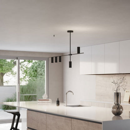 Modern Ceiling Light Fixture | Asymmetrical Design with Unique Illumination | Stylish Lighting for Contemporary Spaces