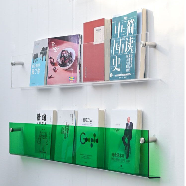Modern Floating Wall Shelves – Sleek PVC Design for Home and Office Organization