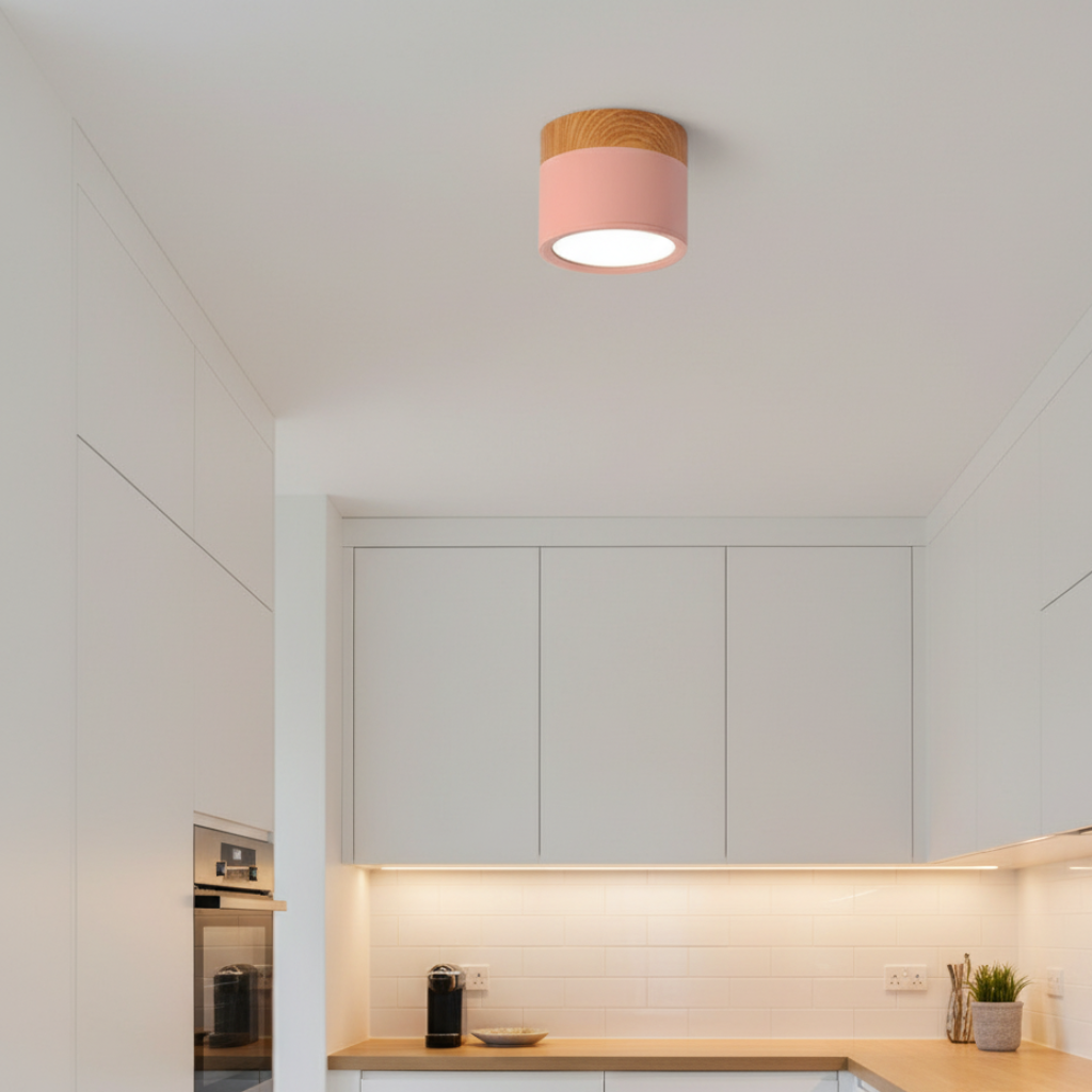 Modern Flush Mount Ceiling Light | Energy-Efficient LED Fixture with Sleek Design | Ideal for Contemporary Spaces