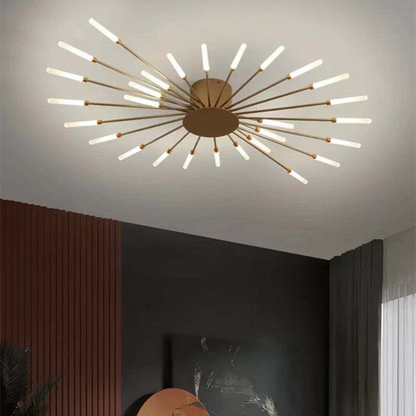 Ortekor Modern LED Flush Mount Ceiling Light with Energy-Efficient Illumination | Sleek Design for Living Rooms and Bedrooms