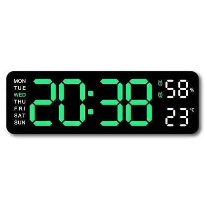 MINIMALUXE – USB LED Clock for Elegant Modern Interiors
