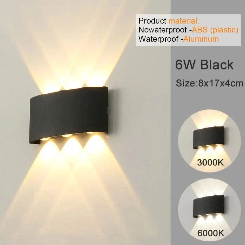 GLOWFLOW – Up Down Wall Mount Light for Elegant Home Decor
