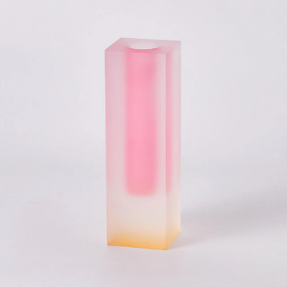 Modern Prism Acrylic Vase – Colorful Desktop Organizer for Floral Displays