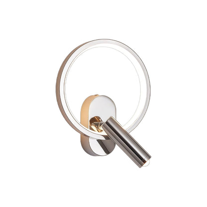 Modern Wall-Mounted Sconce Light with Rotatable 350° Spotlight