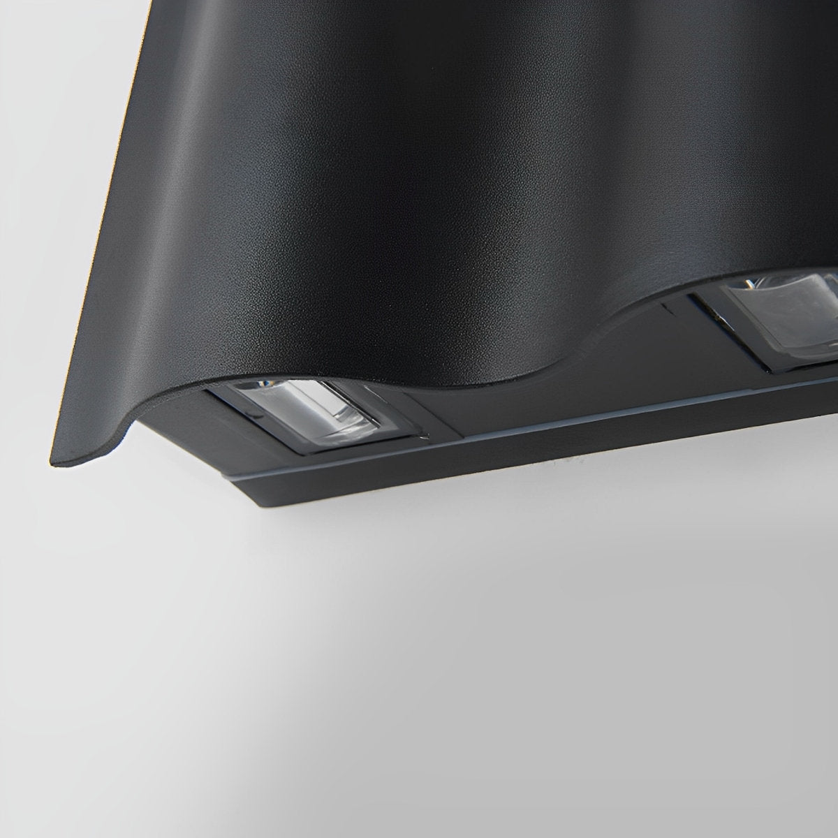 Modern Water Ripple LED Wall Sconce Light with Up & Down Lighting | Durable Design for Outdoor Use