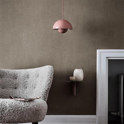 Dome Hanging Lamp with Adjustable Cord E27 Socket for Dining Room Kitchen Island Bar Counter Nordic Metal Shade Overhead Fixture LED Ready