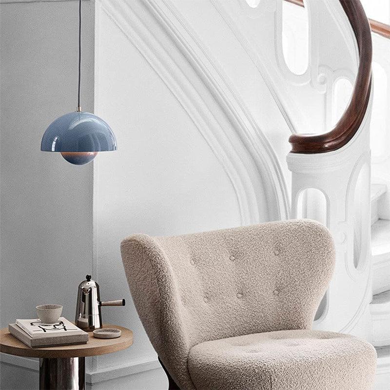 Dome Hanging Lamp with Adjustable Cord E27 Socket for Dining Room Kitchen Island Bar Counter Nordic Metal Shade Overhead Fixture LED Ready