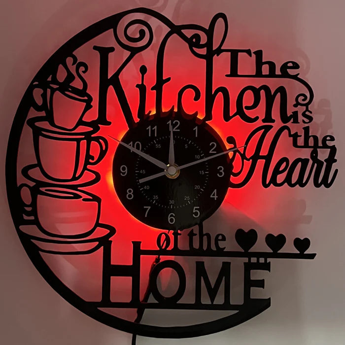 Modern Oversized Wall Clock with Jumbo Numbers – Silent Non-Ticking Timepiece for Kitchen Living Room Office