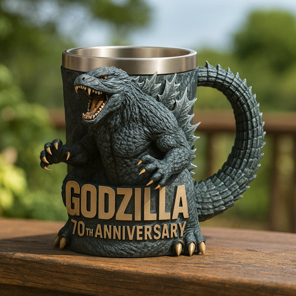 Monster Mug | 3D Sculpted Ceramic Coffee Cup with Unique Design | Fun Drinkware for Home and Office