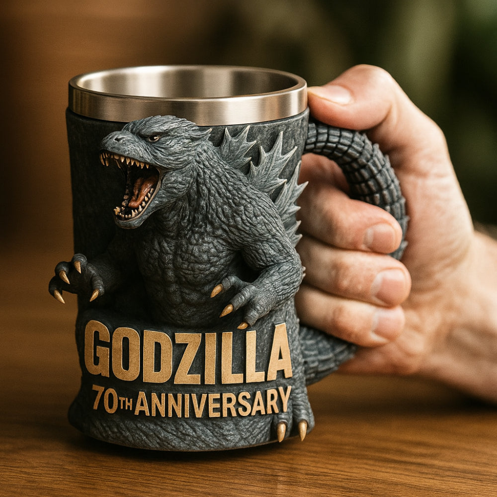 Monster Mug | 3D Sculpted Ceramic Coffee Mug with Unique Design | Fun Drinkware for Home and Office