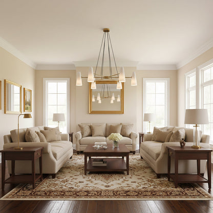 Montfaucon | Elegant Vintage Crystal Dining Room Chandelier Light