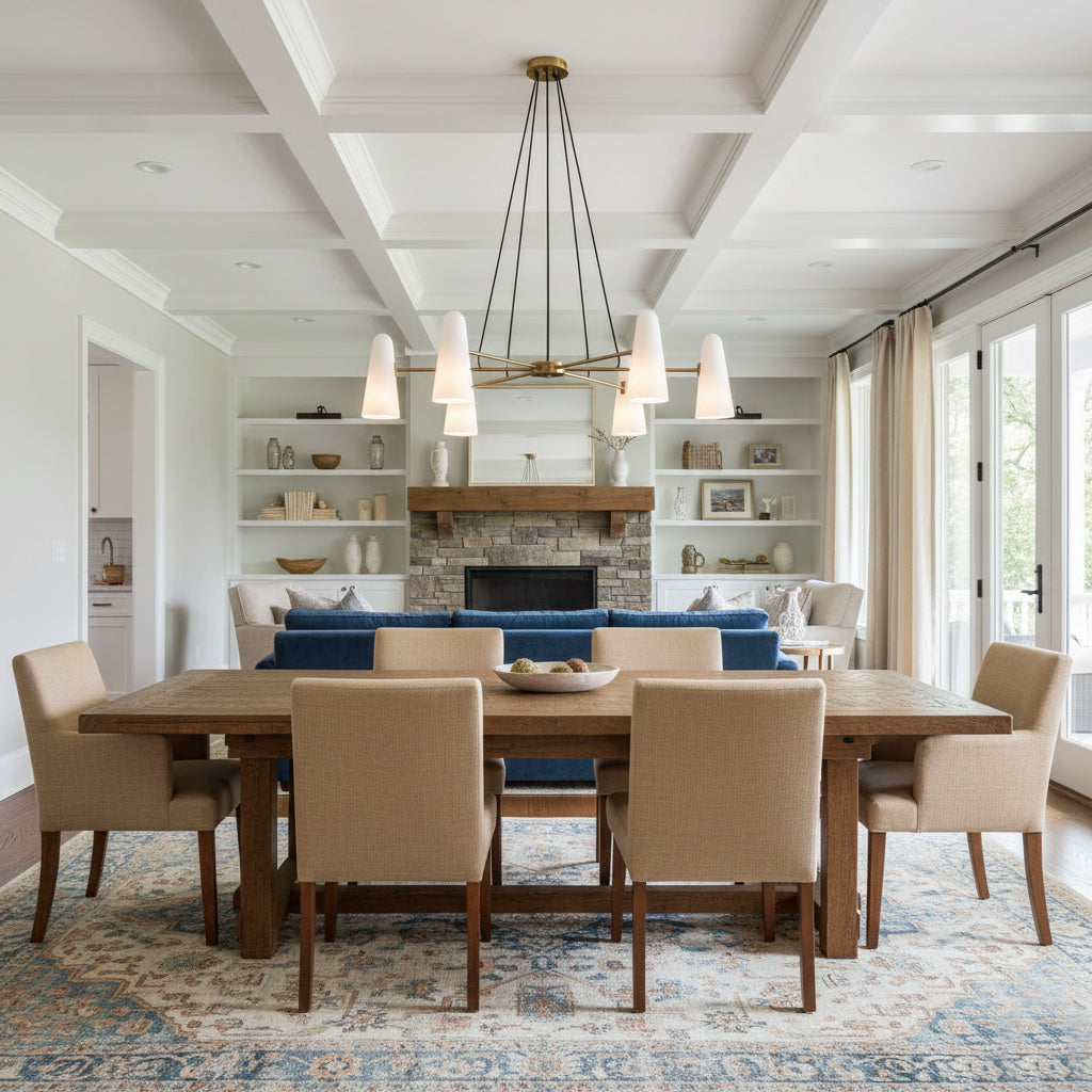 Montfaucon | Elegant Vintage Crystal Dining Room Chandelier Light