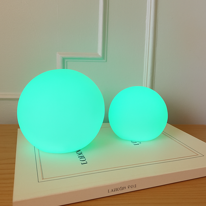 Rechargeable LED Mood Lamp 16-Color Dimmable Remote Control for Patio Bedroom Dining Indoor Outdoor Use
