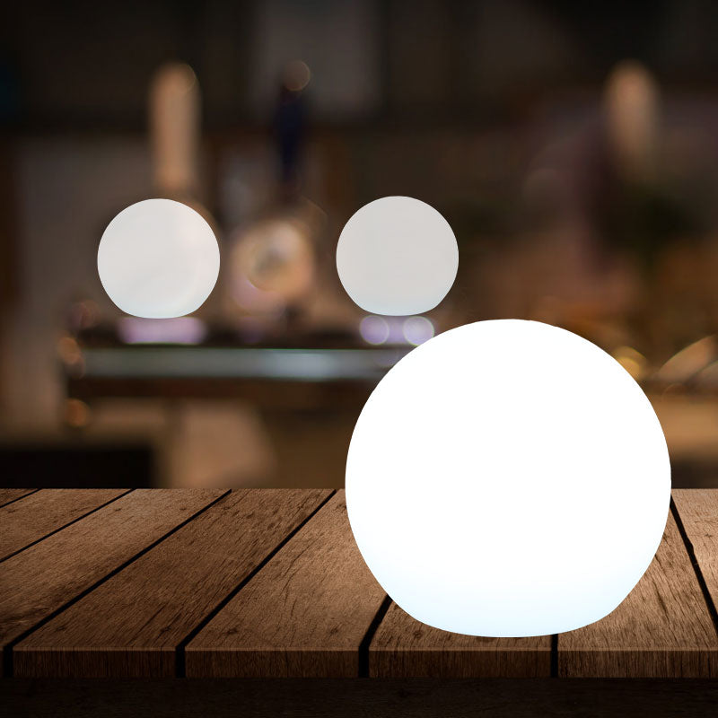 Rechargeable LED Mood Lamp 16-Color Dimmable Remote Control for Patio Bedroom Dining Indoor Outdoor Use