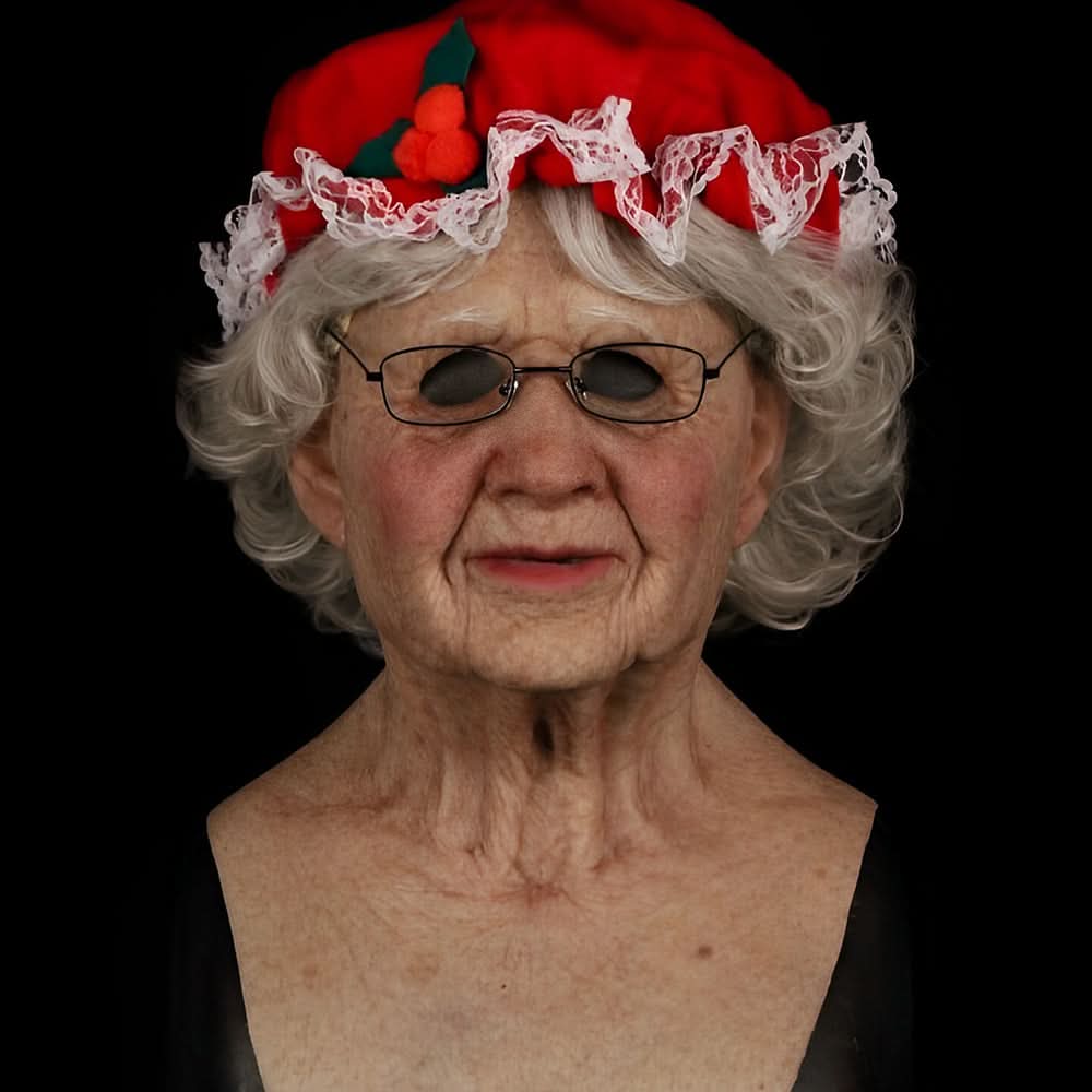 Lifelike Full-Head Character Disguise for Costume Events – Stretchable Natural Rubber – Adults