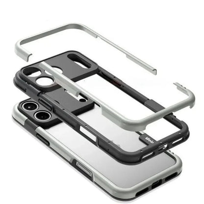 Dual-Tone Protective iPhone Case with Raised Camera Ring – Shock-Absorbing Silicone Frame for All iPhone 13 14 15 16 17 Series Air Pro Max