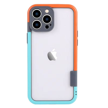 Dual-Tone Protective iPhone Case with Raised Camera Ring – Shock-Absorbing Silicone Frame for All iPhone 13 14 15 16 17 Series Air Pro Max