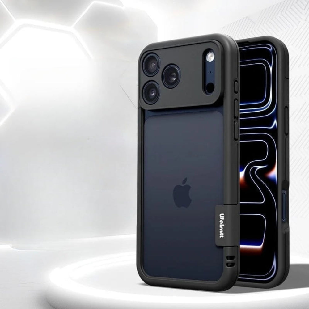 Dual-Tone Protective iPhone Case with Raised Camera Ring – Shock-Absorbing Silicone Frame for All iPhone 13 14 15 16 17 Series Air Pro Max