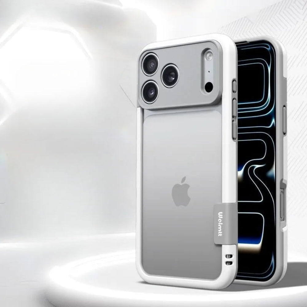 Dual-Tone Protective iPhone Case with Raised Camera Ring – Shock-Absorbing Silicone Frame for All iPhone 13 14 15 16 17 Series Air Pro Max