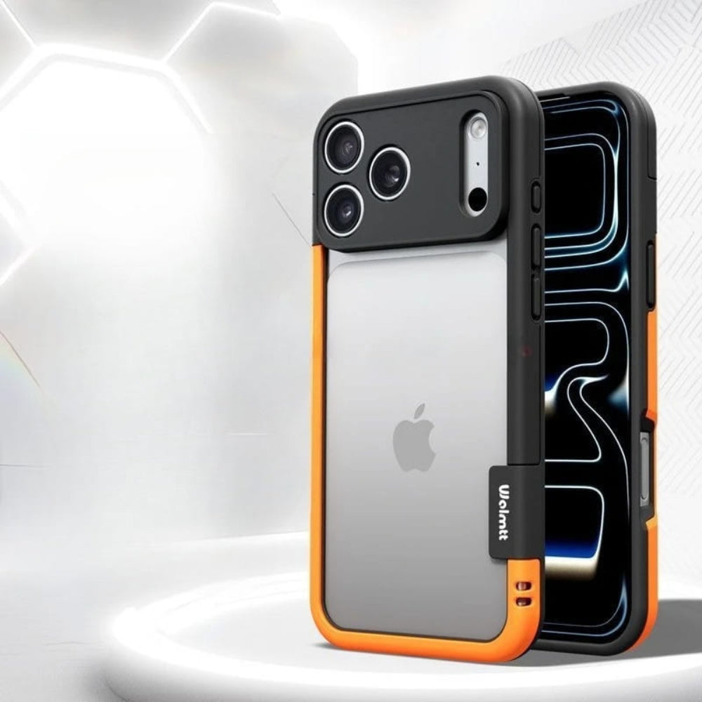 Dual-Tone Protective iPhone Case with Raised Camera Ring – Shock-Absorbing Silicone Frame for All iPhone 13 14 15 16 17 Series Air Pro Max