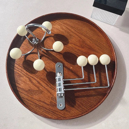 Dralyn Wall Hook - Metal, Rounded Design for Coats and Keys