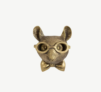 Resin Animal Wall Hook Hanger for Coats Keys Scarves Entryway Bedroom Living Room Decorative Sculpture Storage Organizer Home Décor Accent