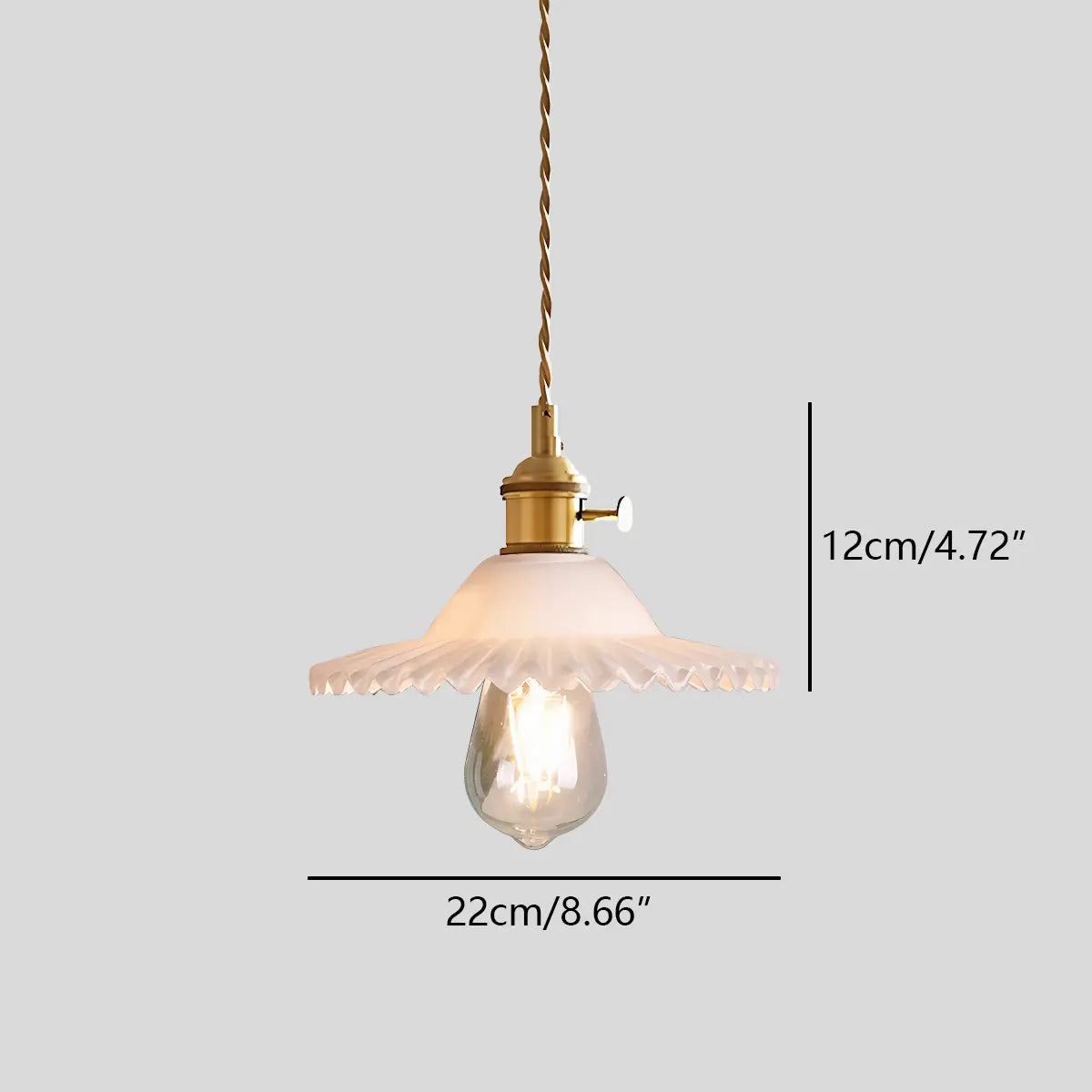 Adjustable Height Pendant Light with Clear Glass Shade Bronze Finish for Dining Table Kitchen Island Living Room Overhead Lighting