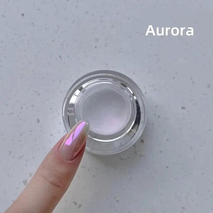 Mirror-Finish Chrome Powder for Nails – Ultra-Reflective Pigment for Gel Manicures & Salon Effects at Home