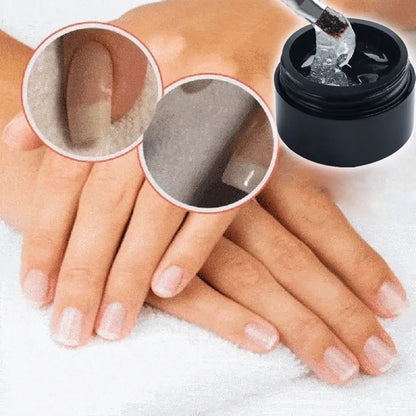 Nail Repair Gel for Cracked & Damaged Nails – No UV Light Required – Clear Protective Coating for Natural Nails