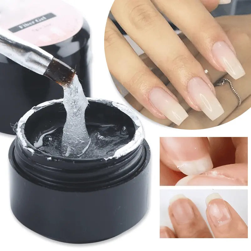 Nail Repair Gel for Cracked & Damaged Nails – No UV Light Required – Clear Protective Coating for Natural Nails