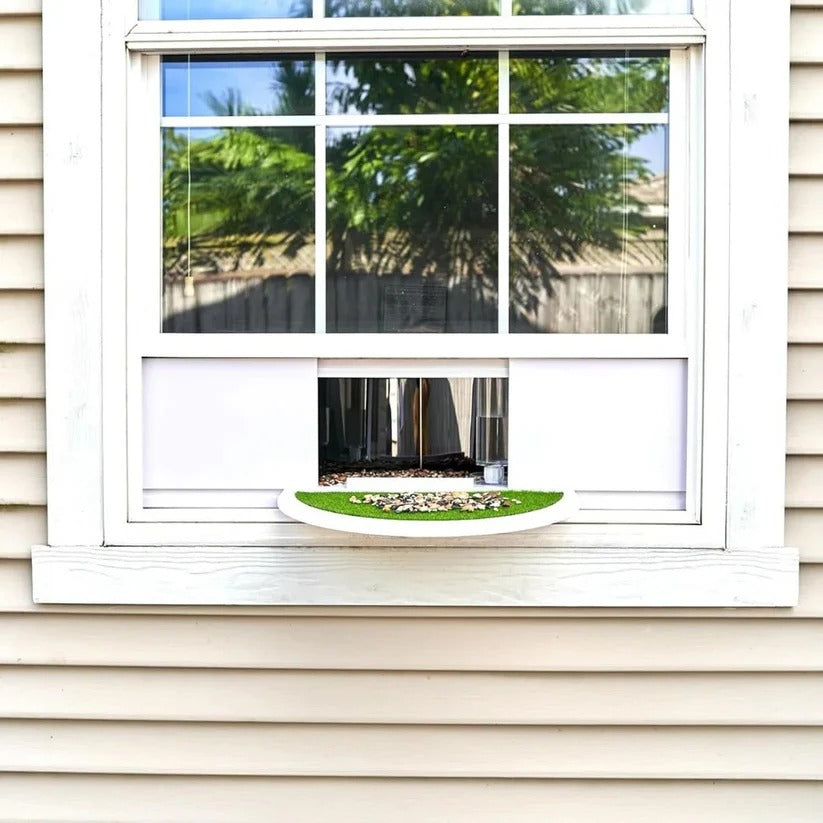 Nature's View | Window Bird Feeder with Easy Suction Cup Setup | Enjoy Close-Up Bird Watching from Home