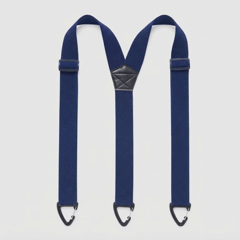 CLIPLOCK – Carabiner Clip Suspenders for a Secure Fit