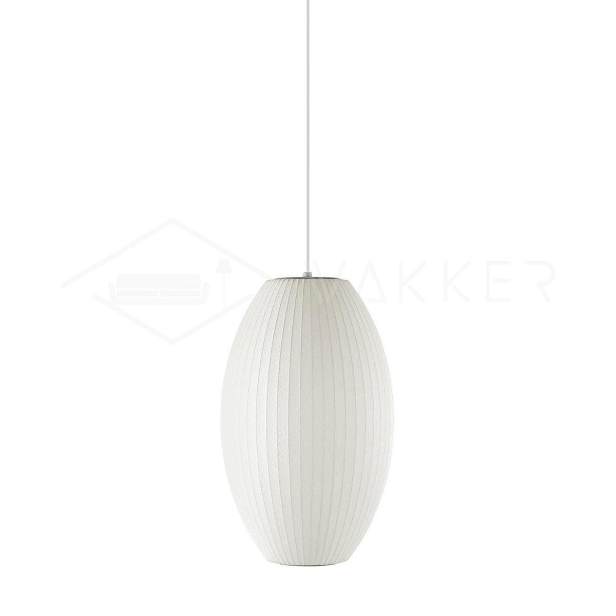 Steel Wire Silk Shade Ceiling Light 20 in White for Kitchen Island Dining Room Modern Pendant Lamp Hanging Fixture Adjustable Cord E26 Base