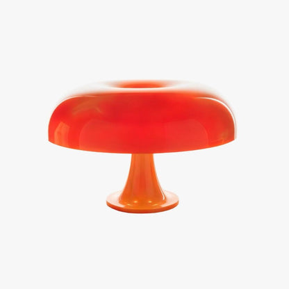 Mushroom Desk Lamp with Curved Metal Shade for Bedroom Nightstand Office Reading Study Ambient Lighting E14 Socket 40W Max 12.6 in Tall Mode
