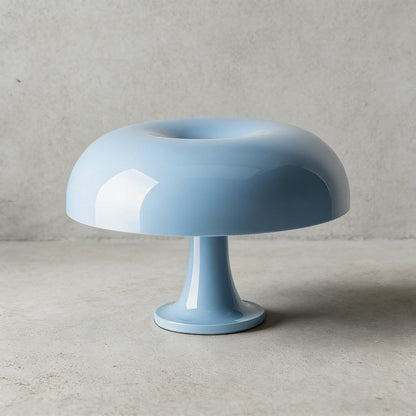 Mushroom Desk Lamp with Curved Metal Shade for Bedroom Nightstand Office Reading Study Ambient Lighting E14 Socket 40W Max 12.6 in Tall Mode