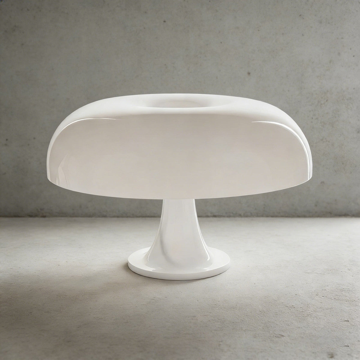 Mushroom Desk Lamp with Curved Metal Shade for Bedroom Nightstand Office Reading Study Ambient Lighting E14 Socket 40W Max 12.6 in Tall Mode