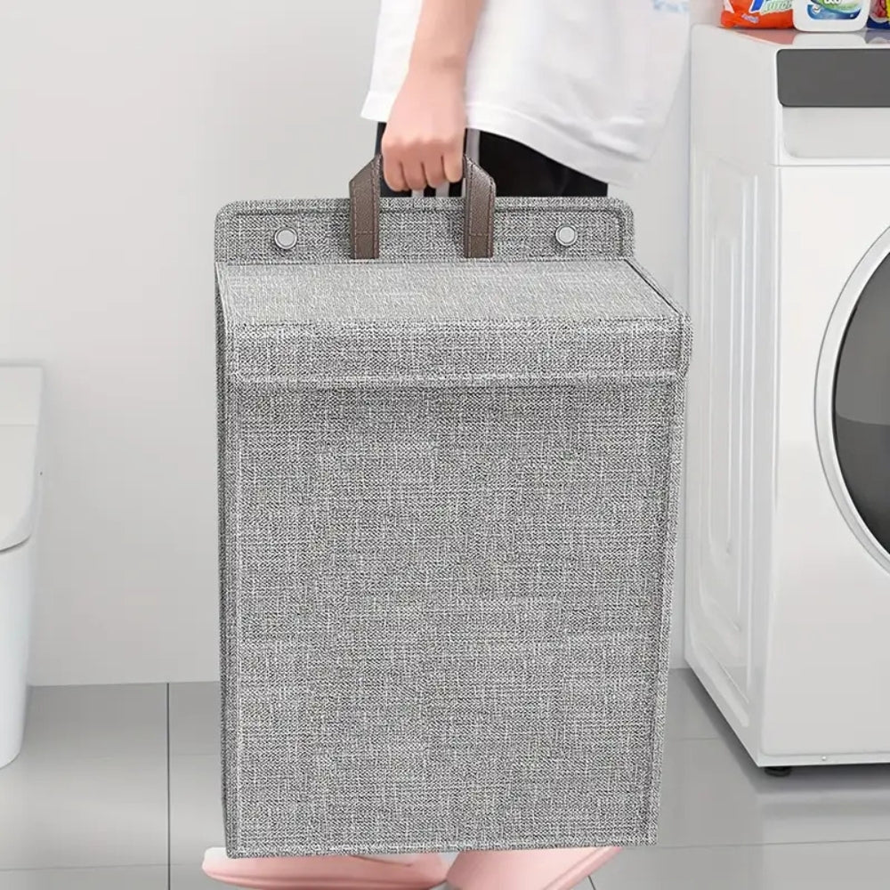 Nexa Collapsible Laundry Hamper - Wall-Mounted, Space-Saving Design