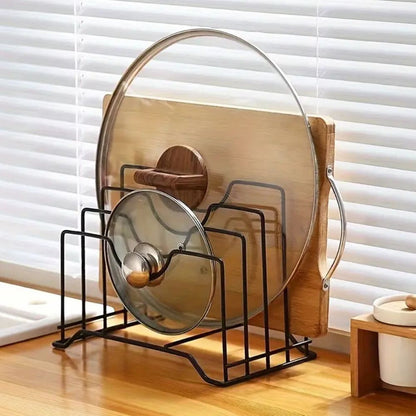 Nexus Kitchen Organizer - Rust-Resistant Iron, Multi-Compartment Design